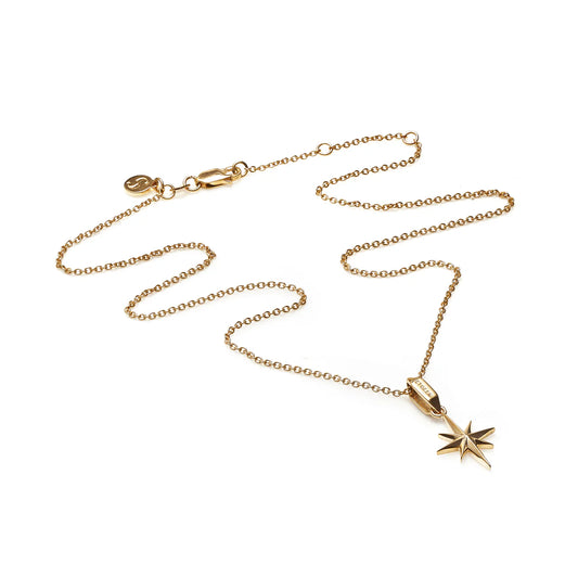 STOLEN GIRLFRIEND CLUB North Star Necklace | Gold Plated