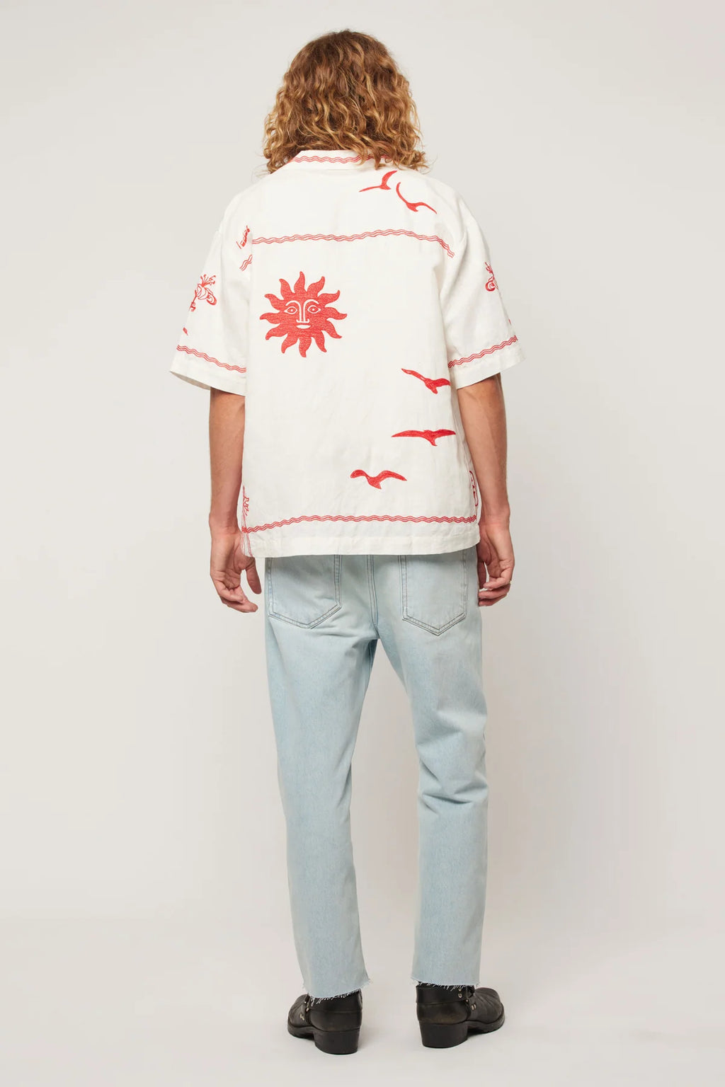 ROLLA'S Its Sunny Bowler Shirt | Off White