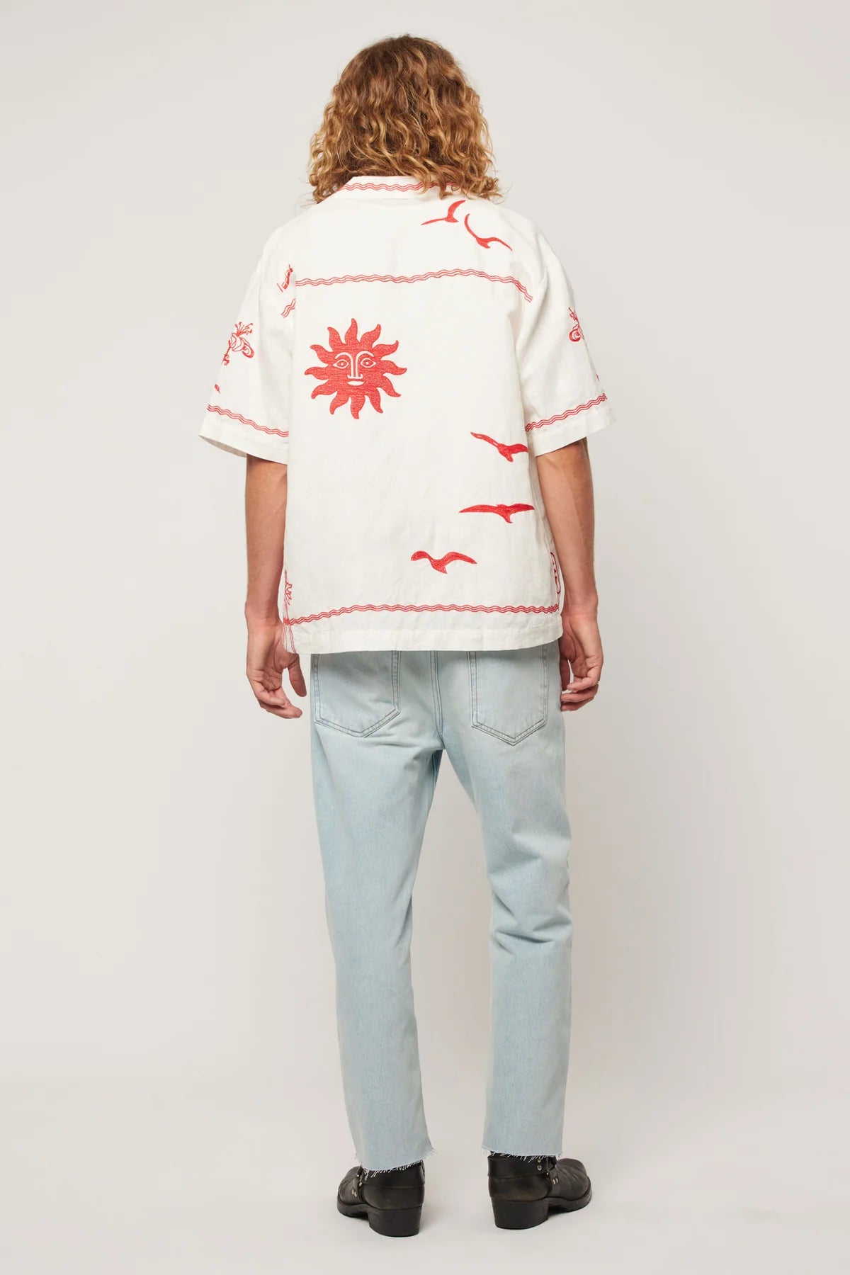 ROLLA'S Its Sunny Bowler Shirt | Off White