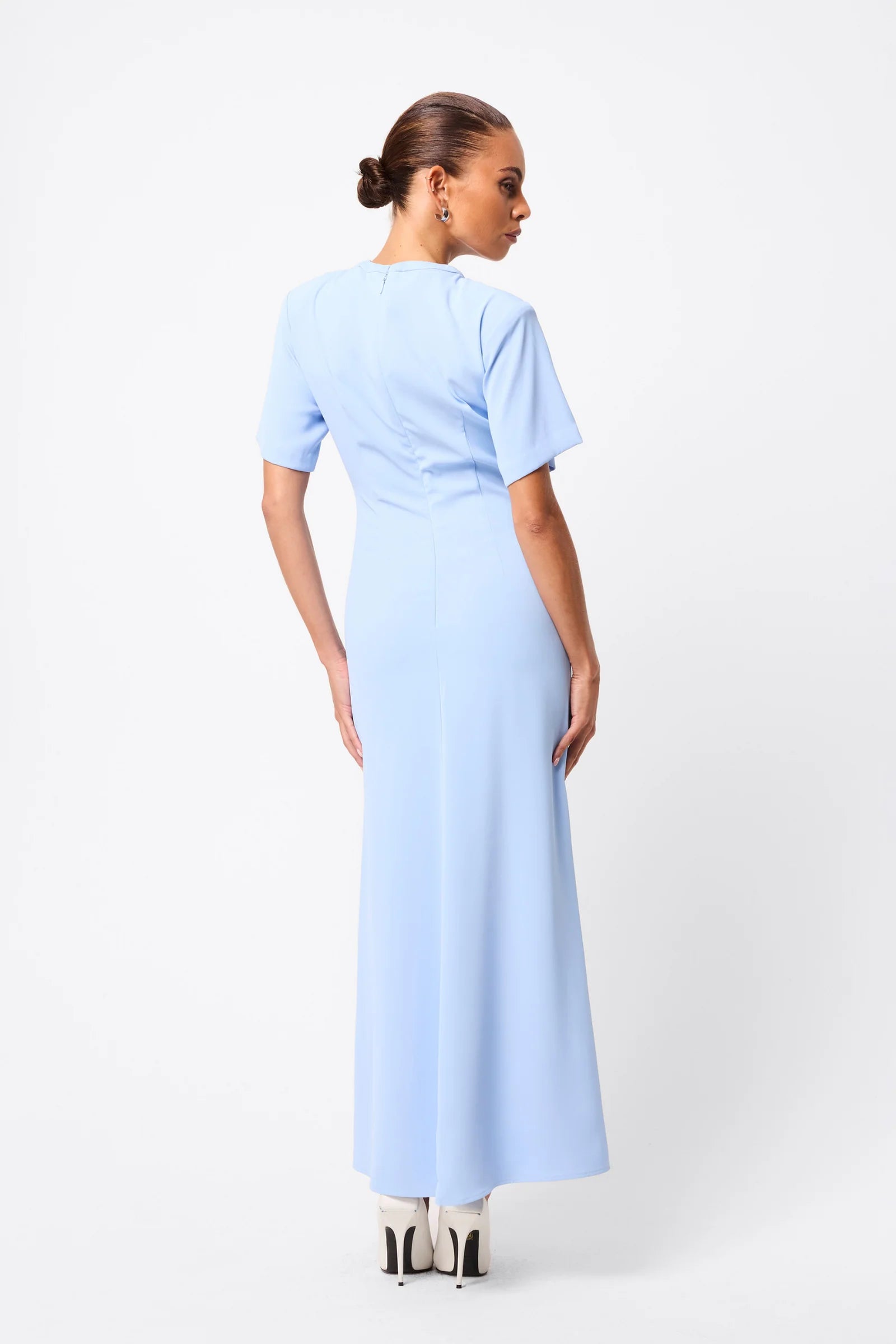 MOSSMAN Infusion Maxi Dress | Blue