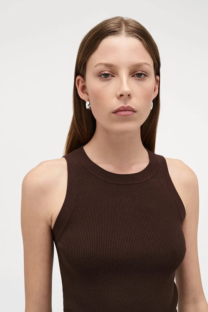 NEUW Jonesy Singlet PM | Espresso