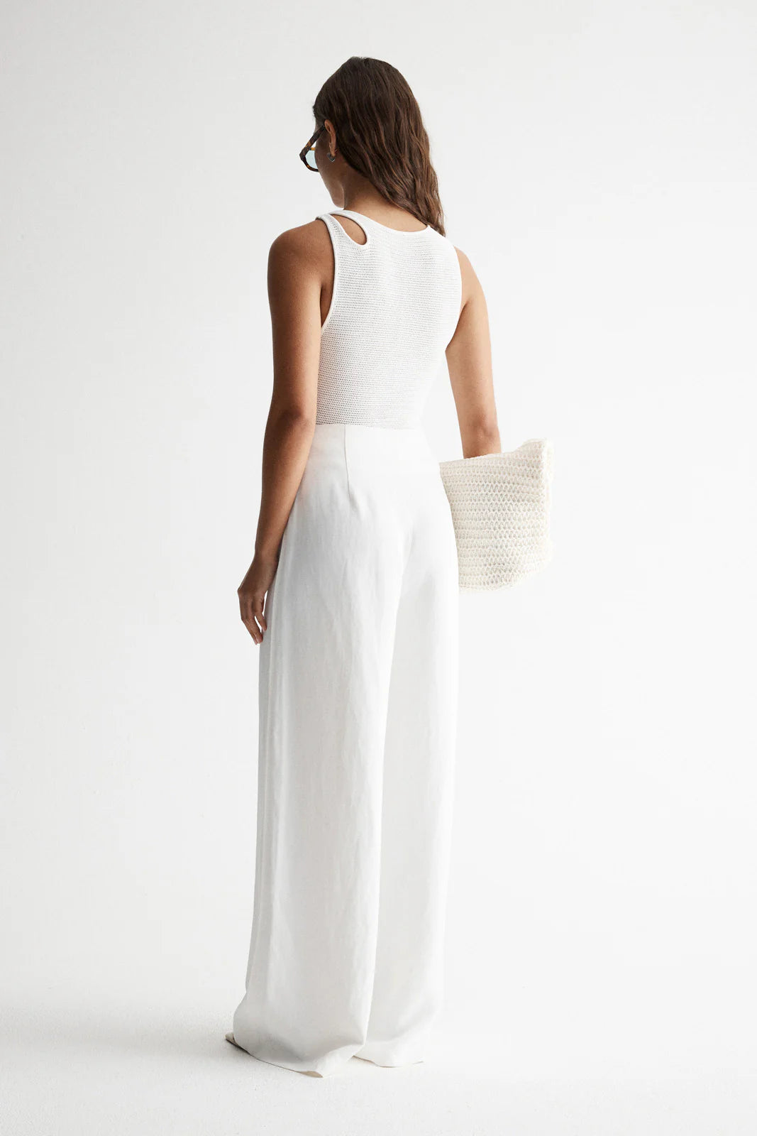 ELKA COLLECTIVE Ivy Knit Top | White