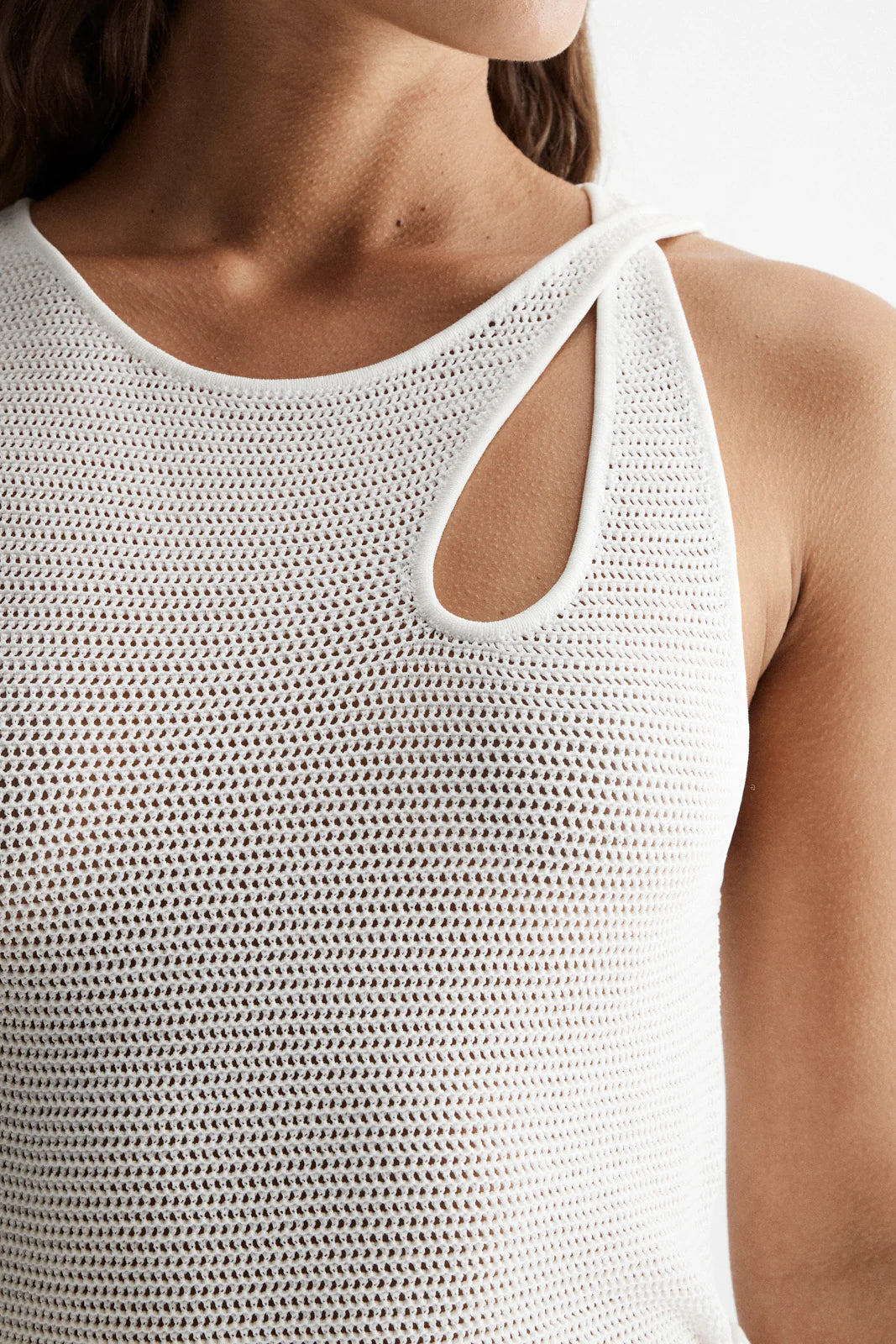 ELKA COLLECTIVE Ivy Knit Top | White