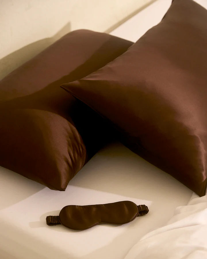 HOMMEY Silk Pillowcase | Cocoa