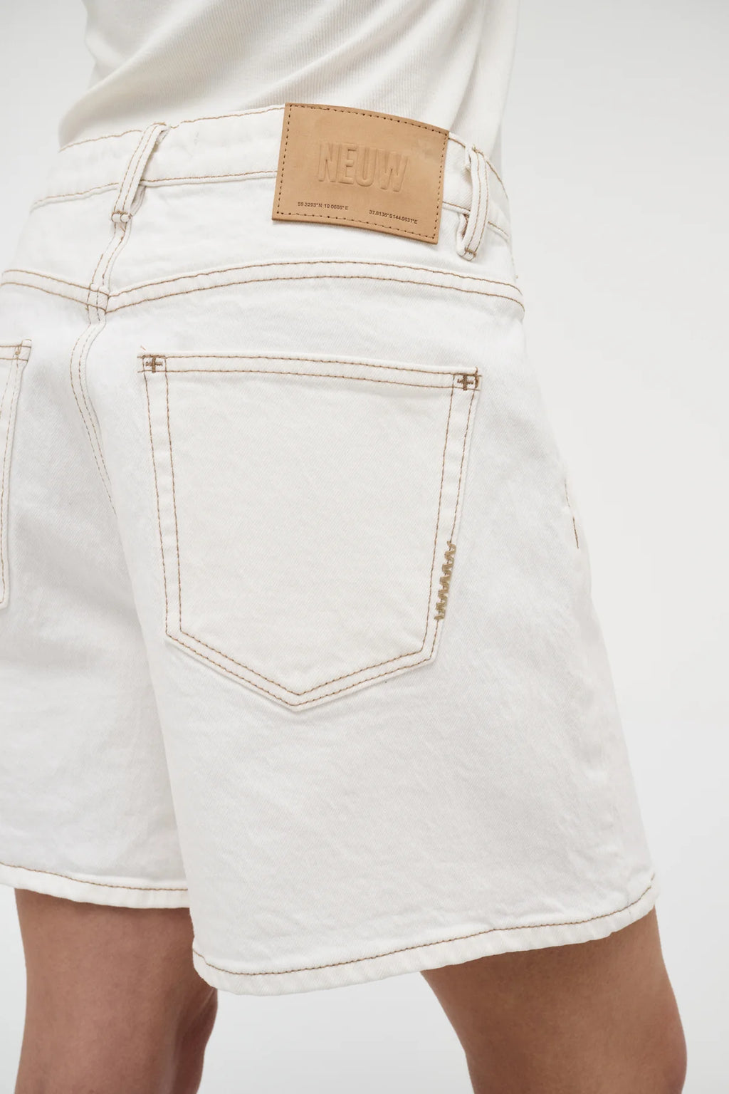 NEUW Eva Short | White