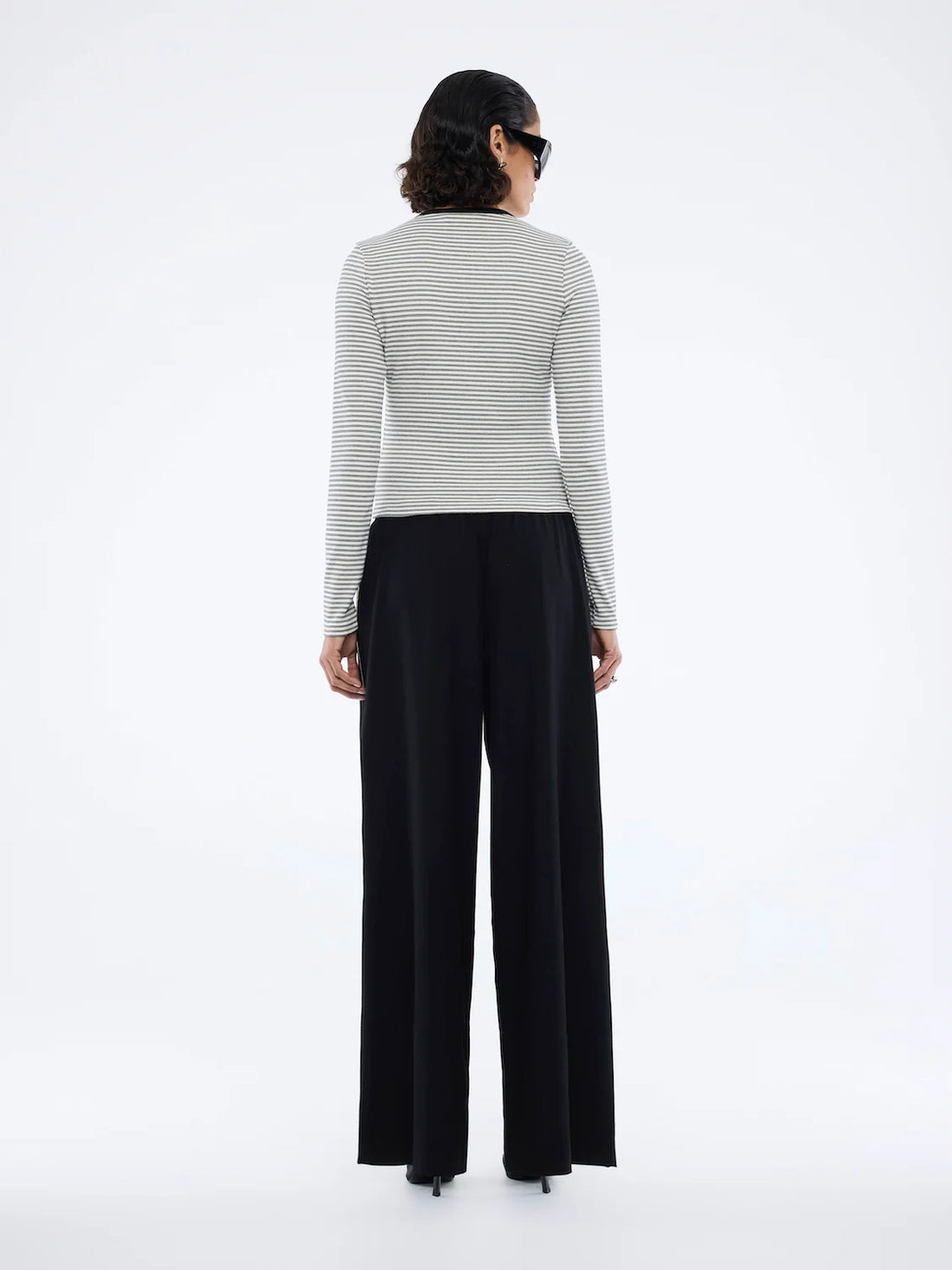 ENA PELLY  Bowie Wide Leg Pant | Black