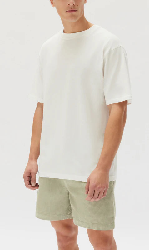 ASSEMBLY LABEL Knox Organic Oversized Tee | Antique White