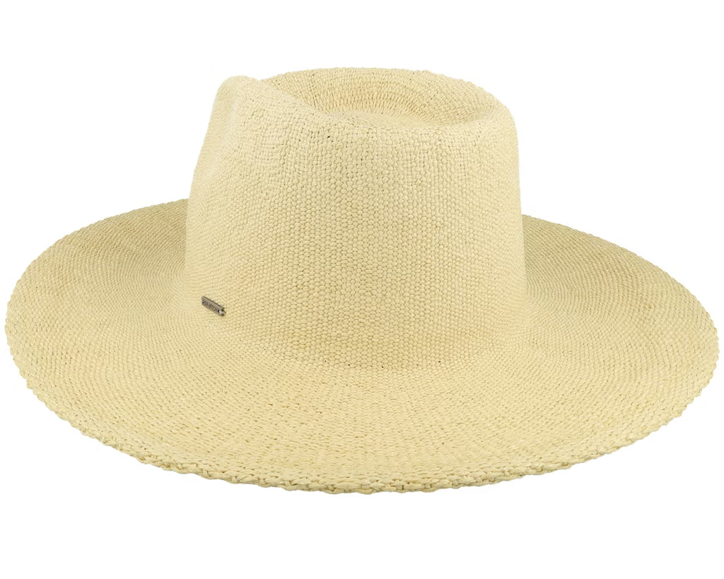 BRIXTON Cohen Cowboy Natural Straw Hat | Natural