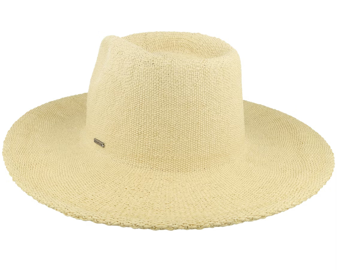 BRIXTON Cohen Cowboy Natural Straw Hat | Natural