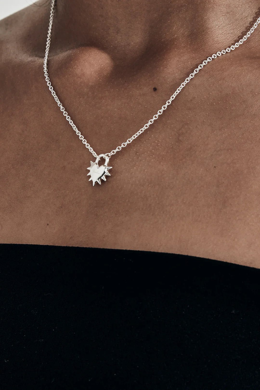 STOLEN GIRLFRIENDS CLUB Love Locket Necklace | Silver