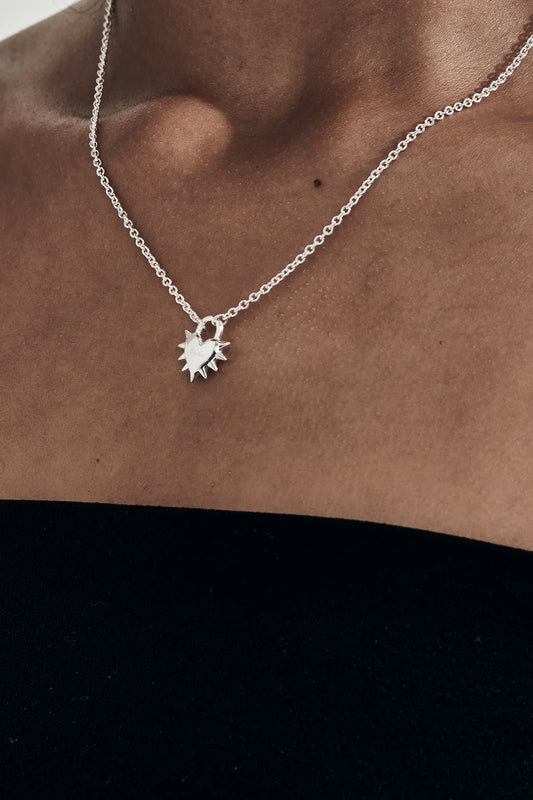 STOLEN GIRLFRIENDS CLUB Love Locket Necklace | Silver