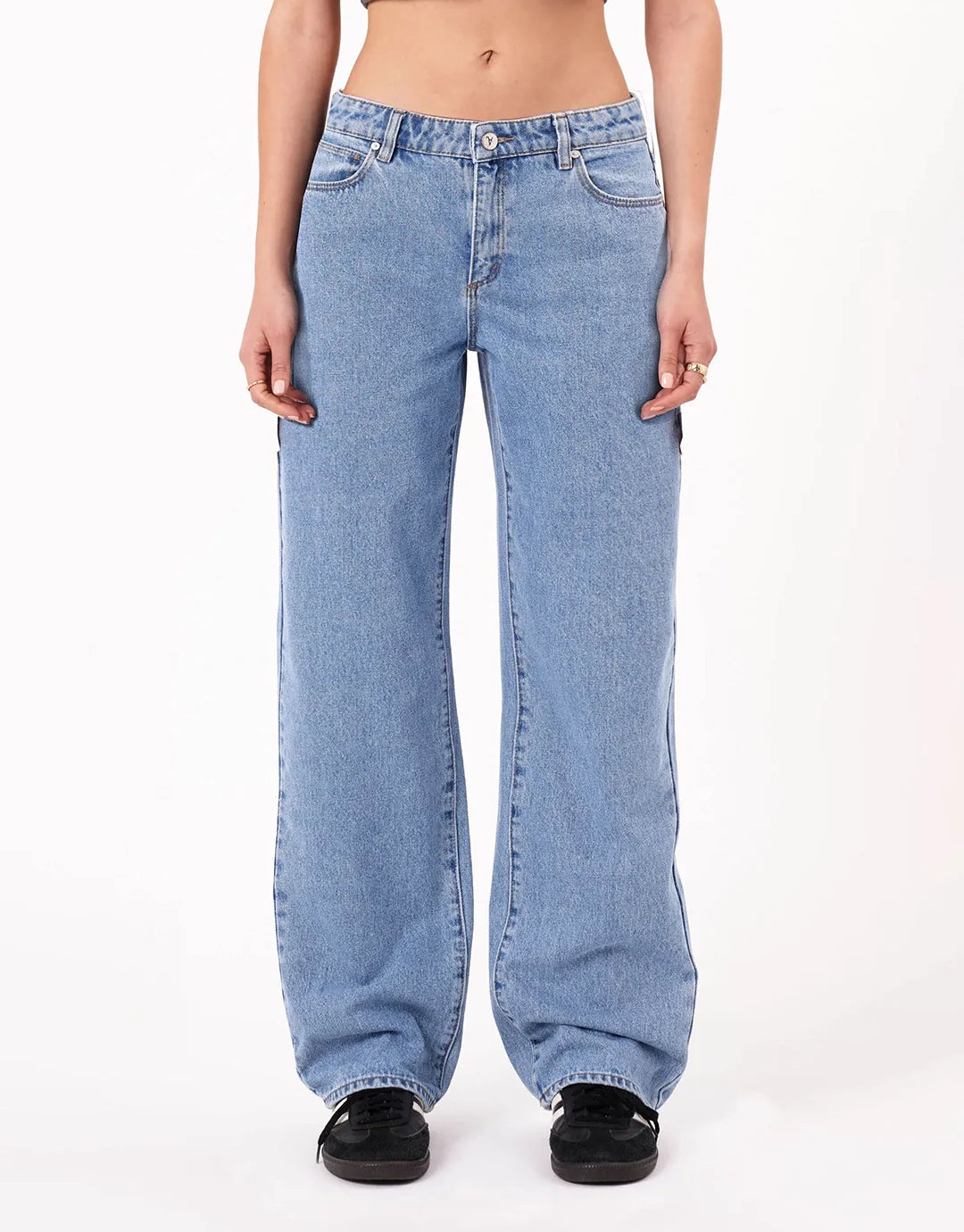 ABRAND 99 Baggy Gigi | Mid Blue