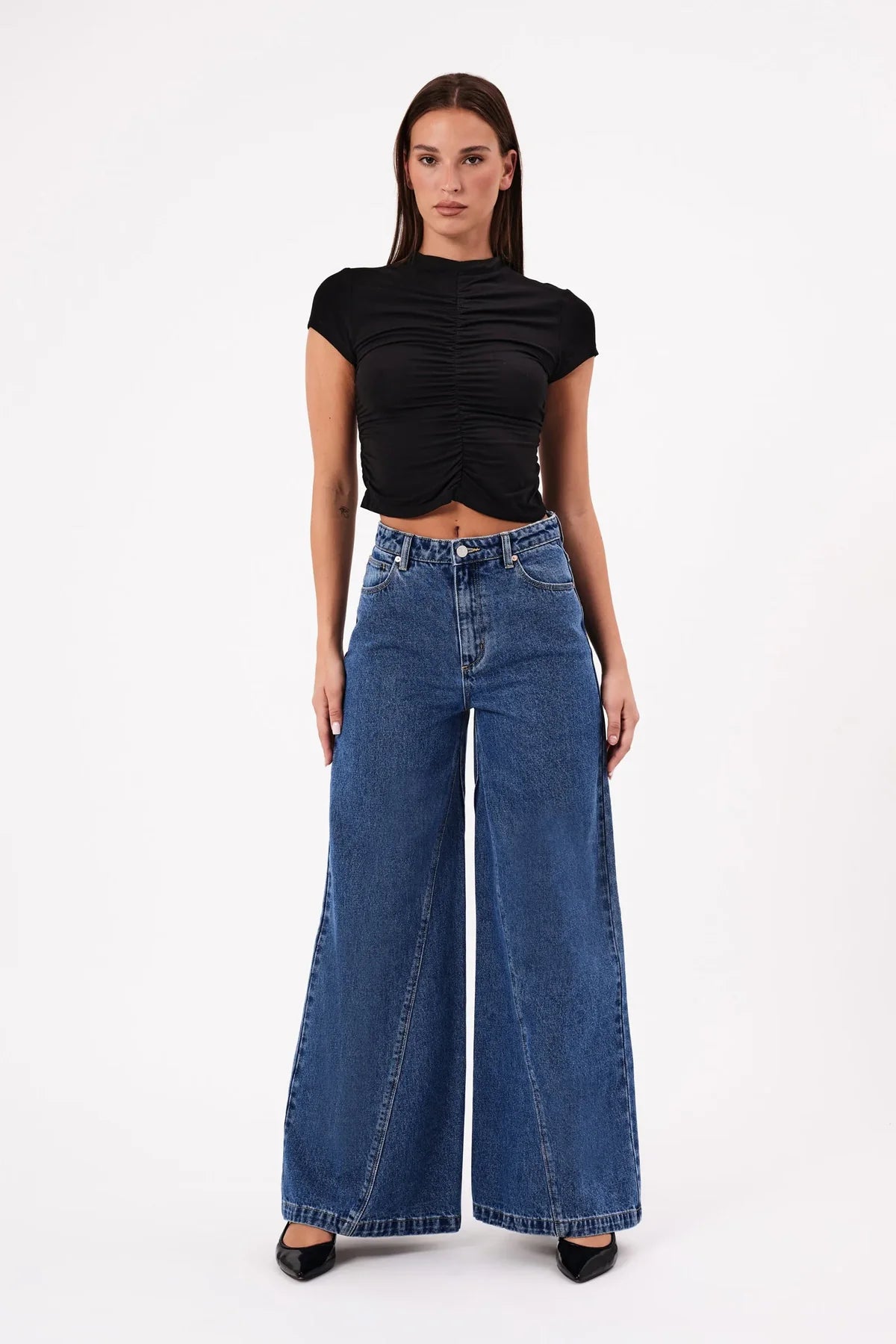 ABRAND 94 Super Wide Chantal | Mid Vintage Blue