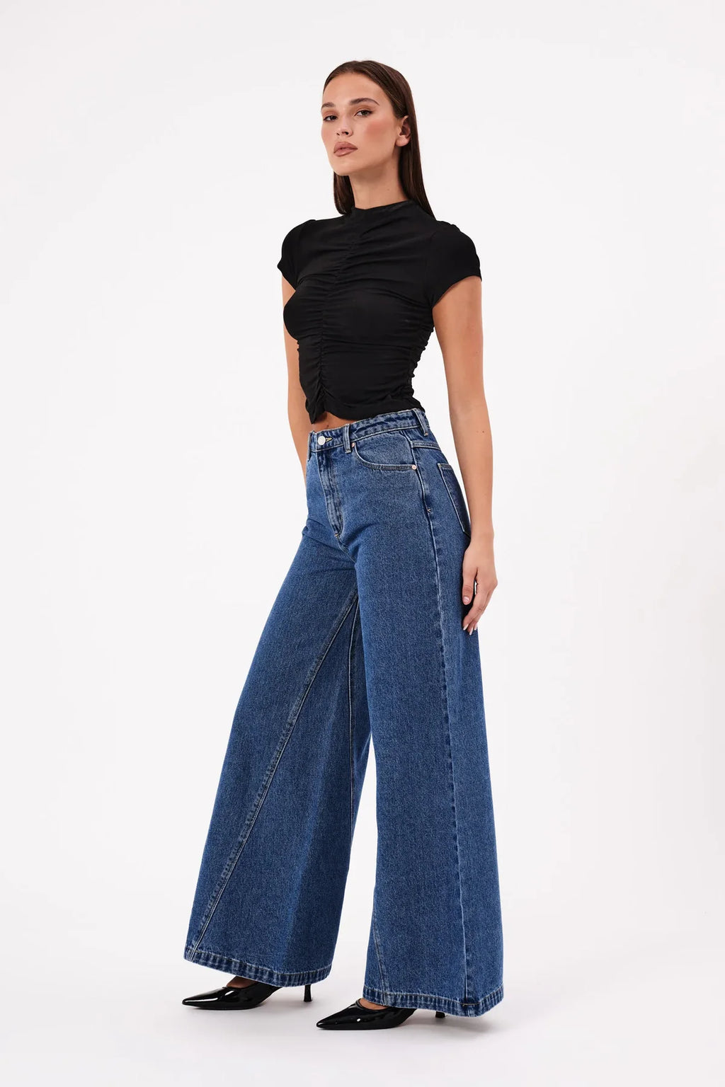 ABRAND 94 Super Wide Chantal | Mid Vintage Blue