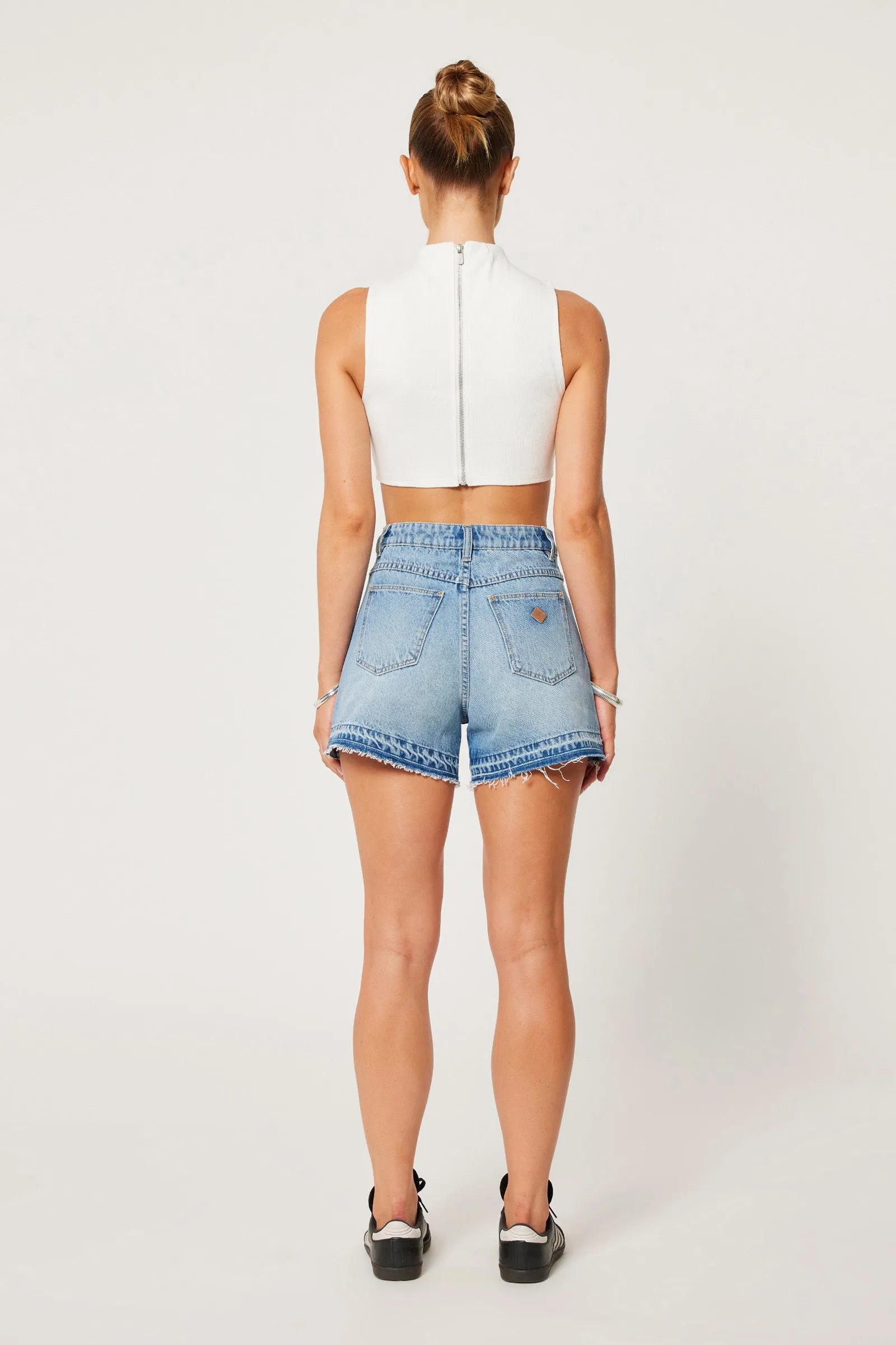 ABRAND Venice Short Paris | Vintage Blue