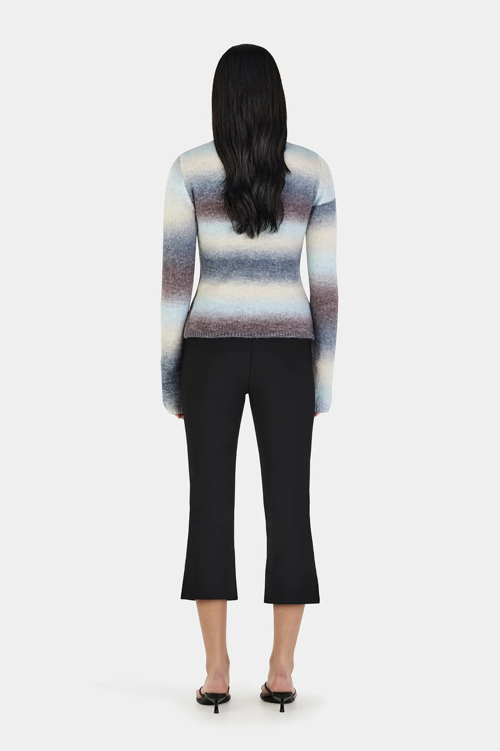 OWNLEY Alegra Asym Cardi | Coco Gradient