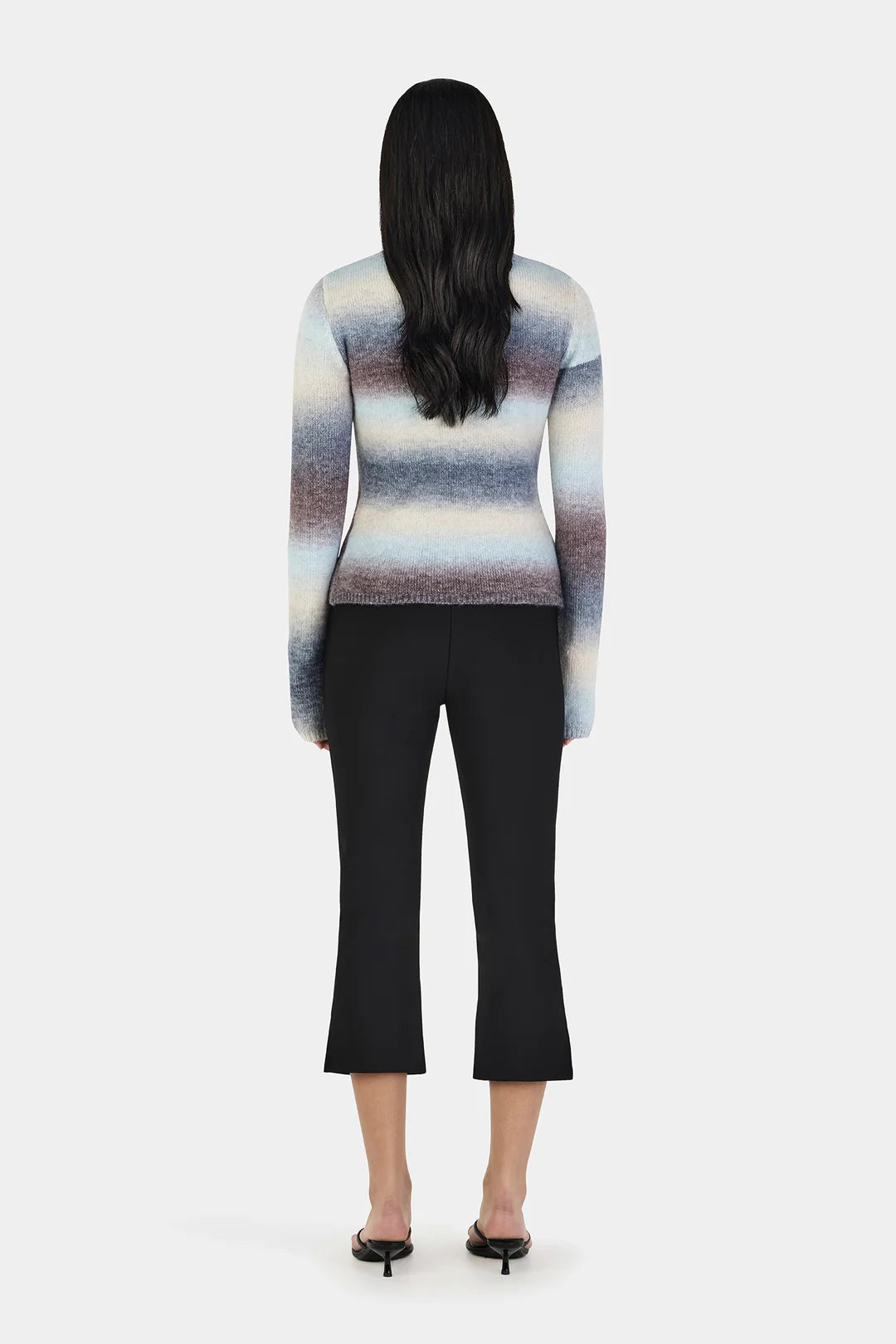 OWNLEY Alegra Asym Cardi | Coco Gradient