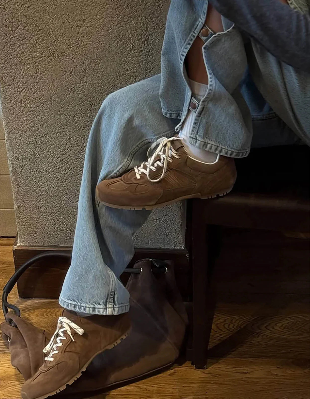 ALOHAS Tb.56 Suede Leather Sneakers