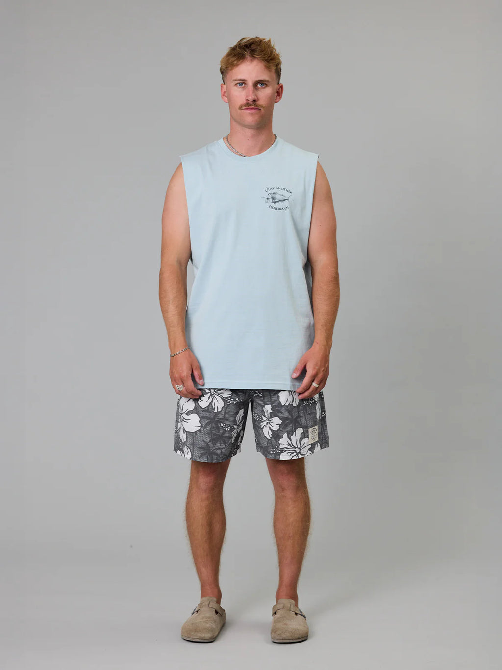 JAF Aloha Volley Shorts | Black Palms