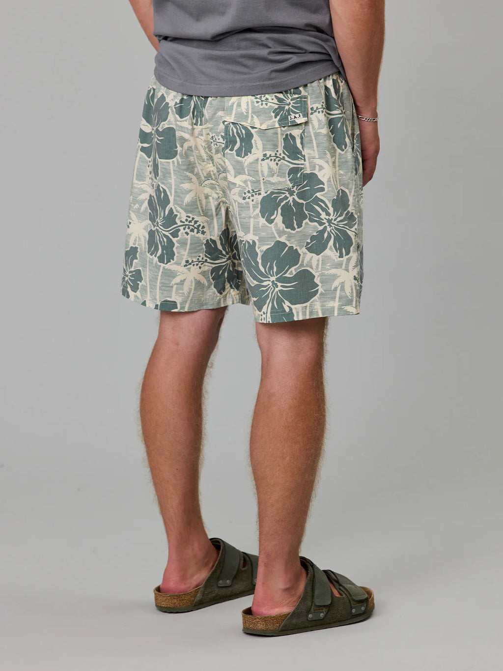 JAF Aloha Volley Shorts | Yellow Palms