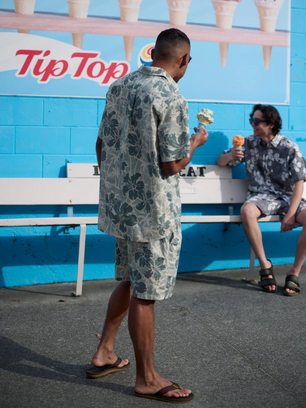 JAF Aloha Volley Shorts | Yellow Palms