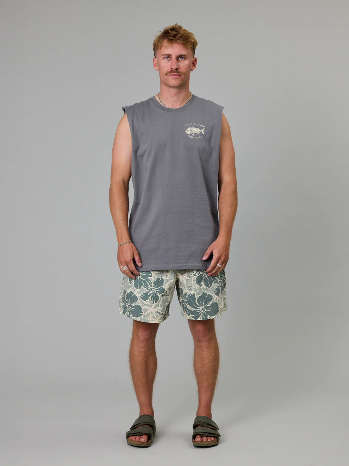 JAF Aloha Volley Shorts | Yellow Palms