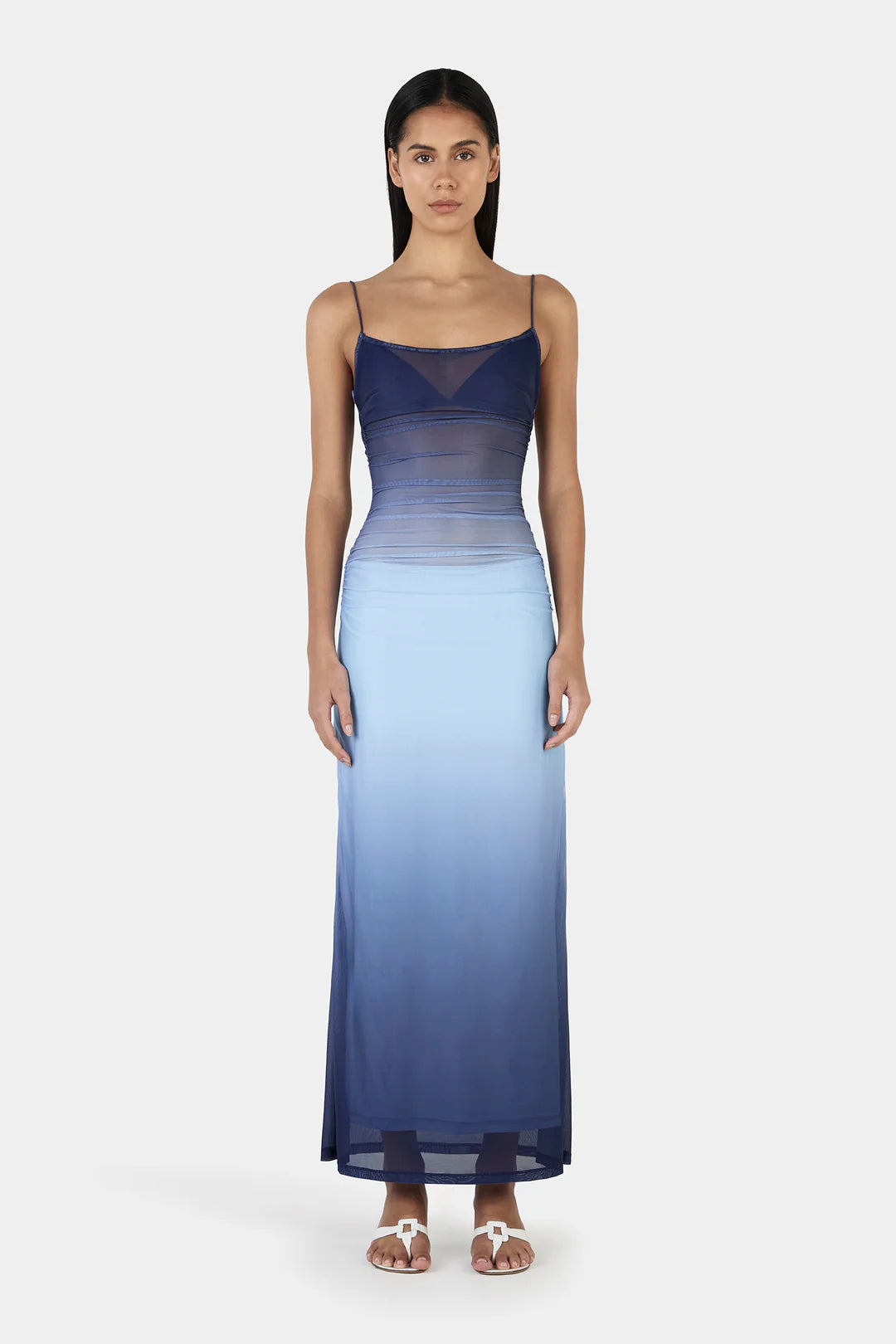 OWNLEY Arabella Midi Dress | Ocean Gradient