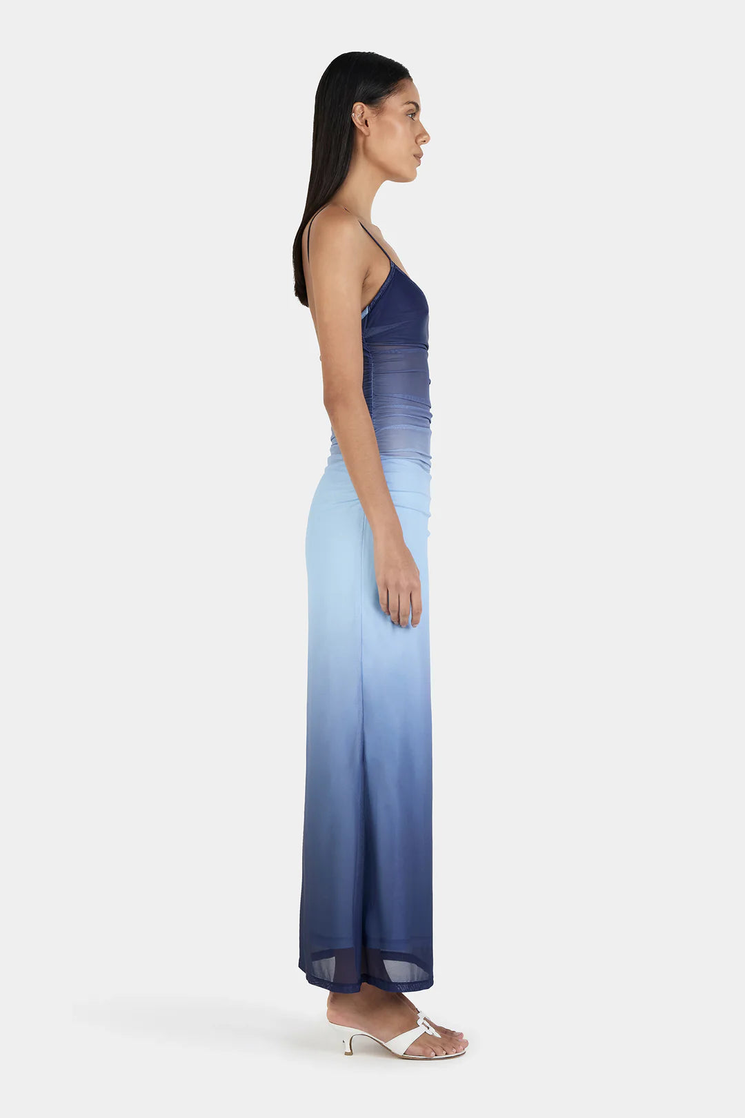 OWNLEY Arabella Midi Dress | Ocean Gradient