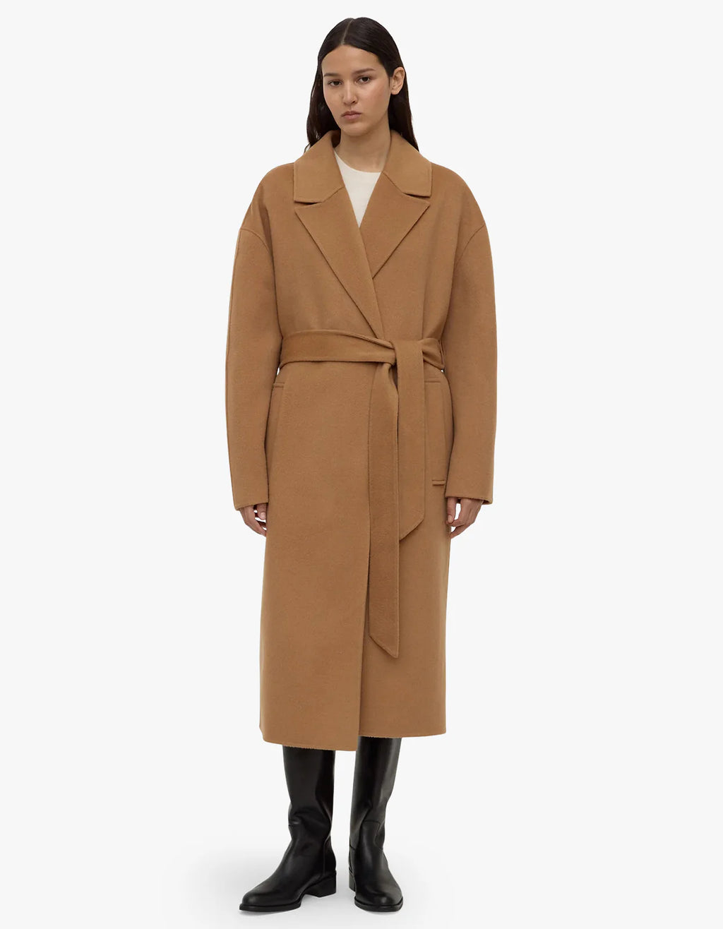 ASSEMBLY LABEL Ivy Wool Coat | Camel