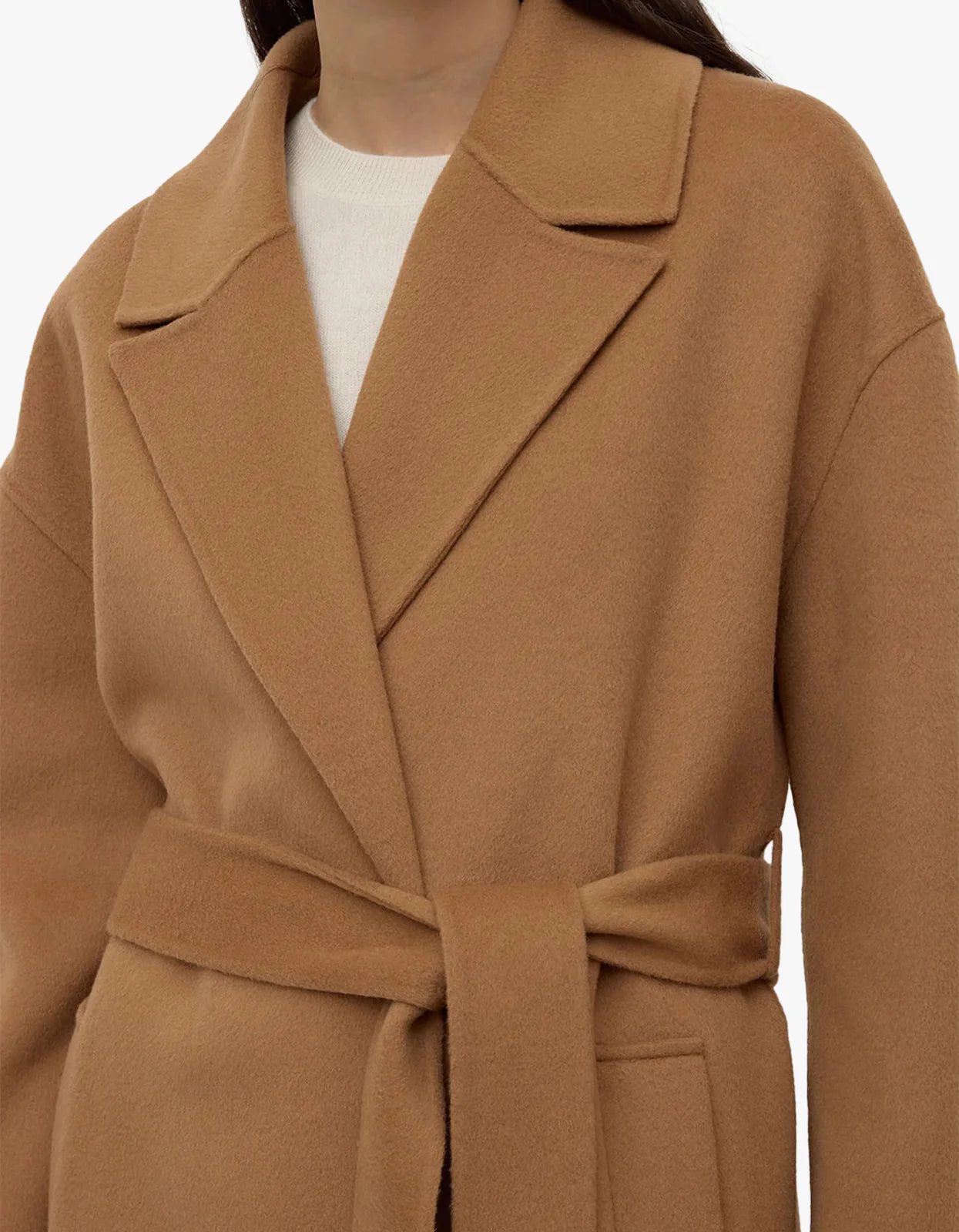ASSEMBLY LABEL Ivy Wool Coat | Camel