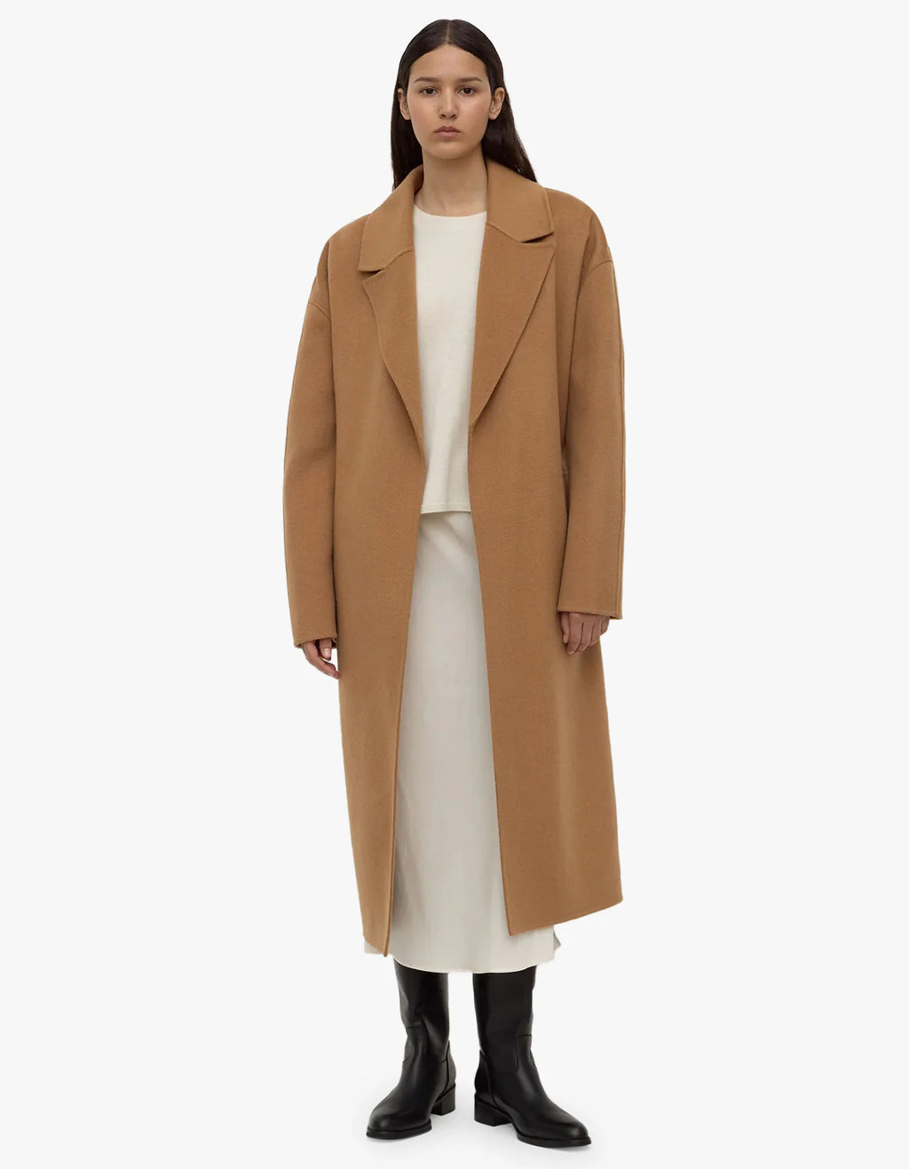 ASSEMBLY LABEL Ivy Wool Coat | Camel
