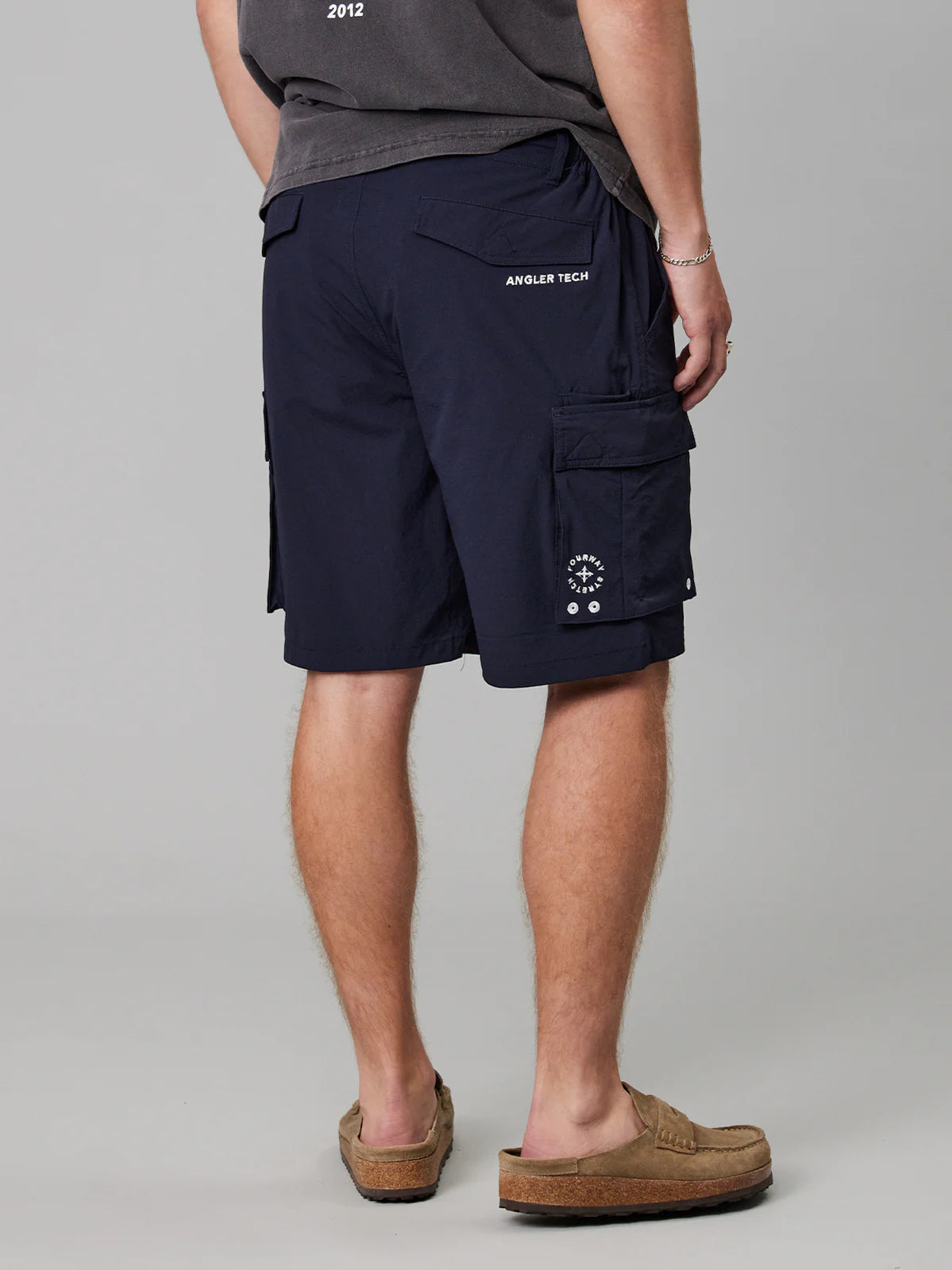 J.A.F Tech Cargo Shorts | Navy