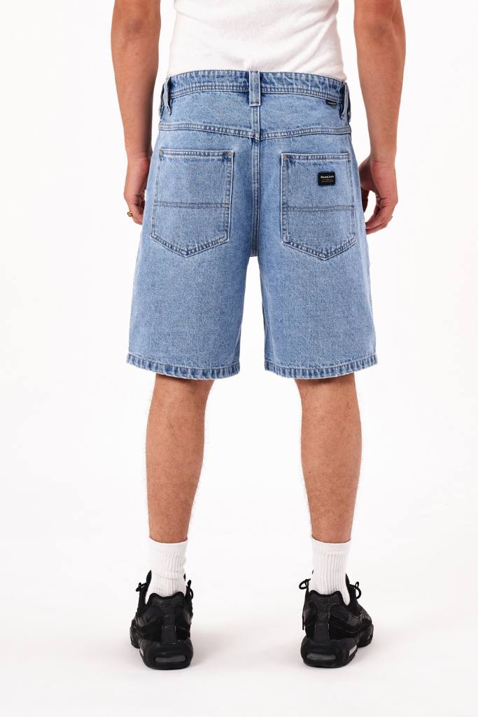 ABRAND A5 Baggy Short Larry | Light Vintage Indigo