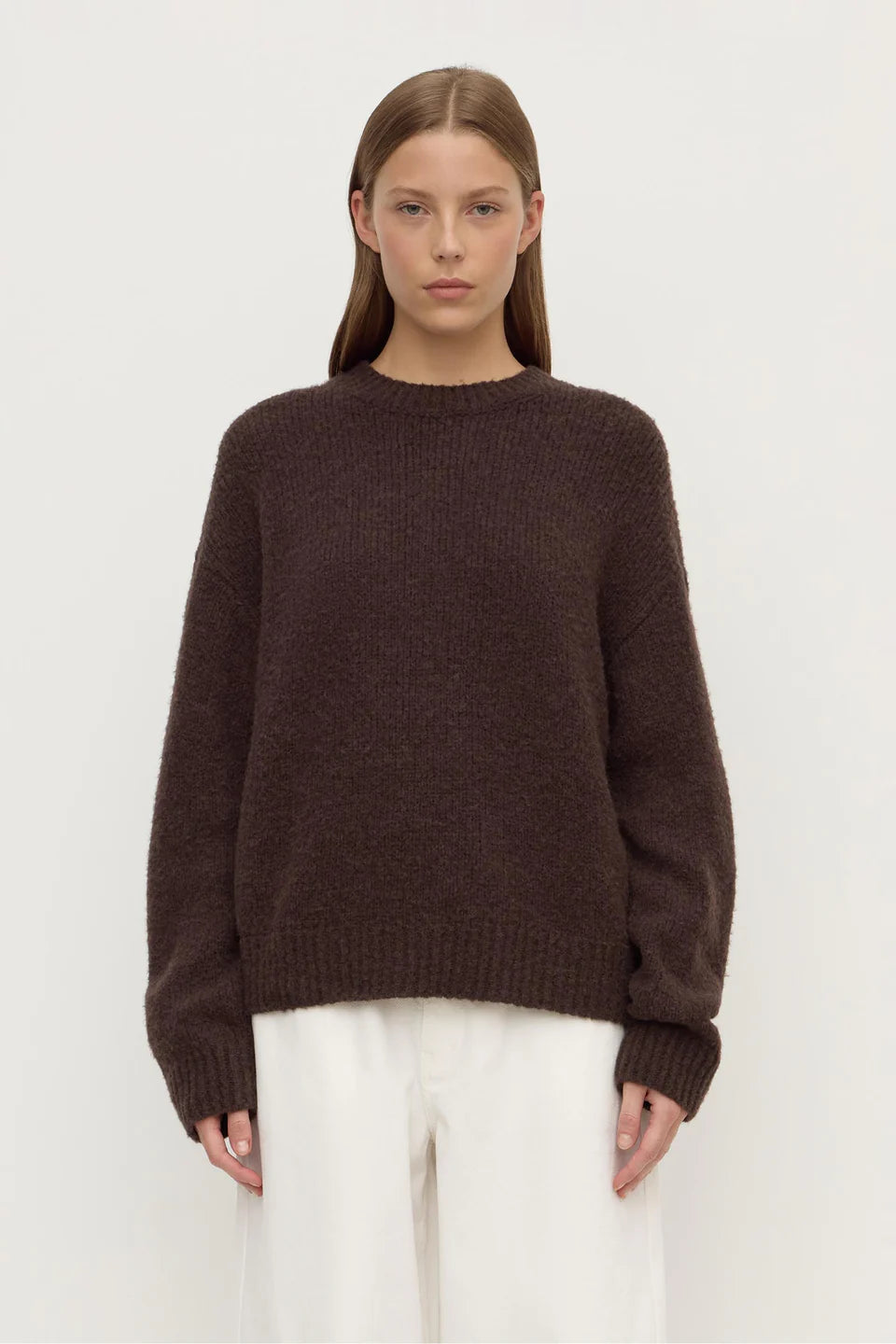ASSEMBLY LABEL Ariel Knit | Dark Choc