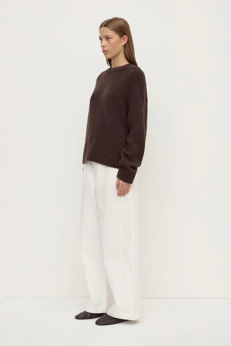 ASSEMBLY LABEL Ariel Knit | Dark Choc