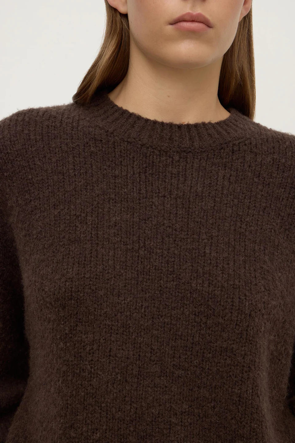 ASSEMBLY LABEL Ariel Knit | Dark Choc