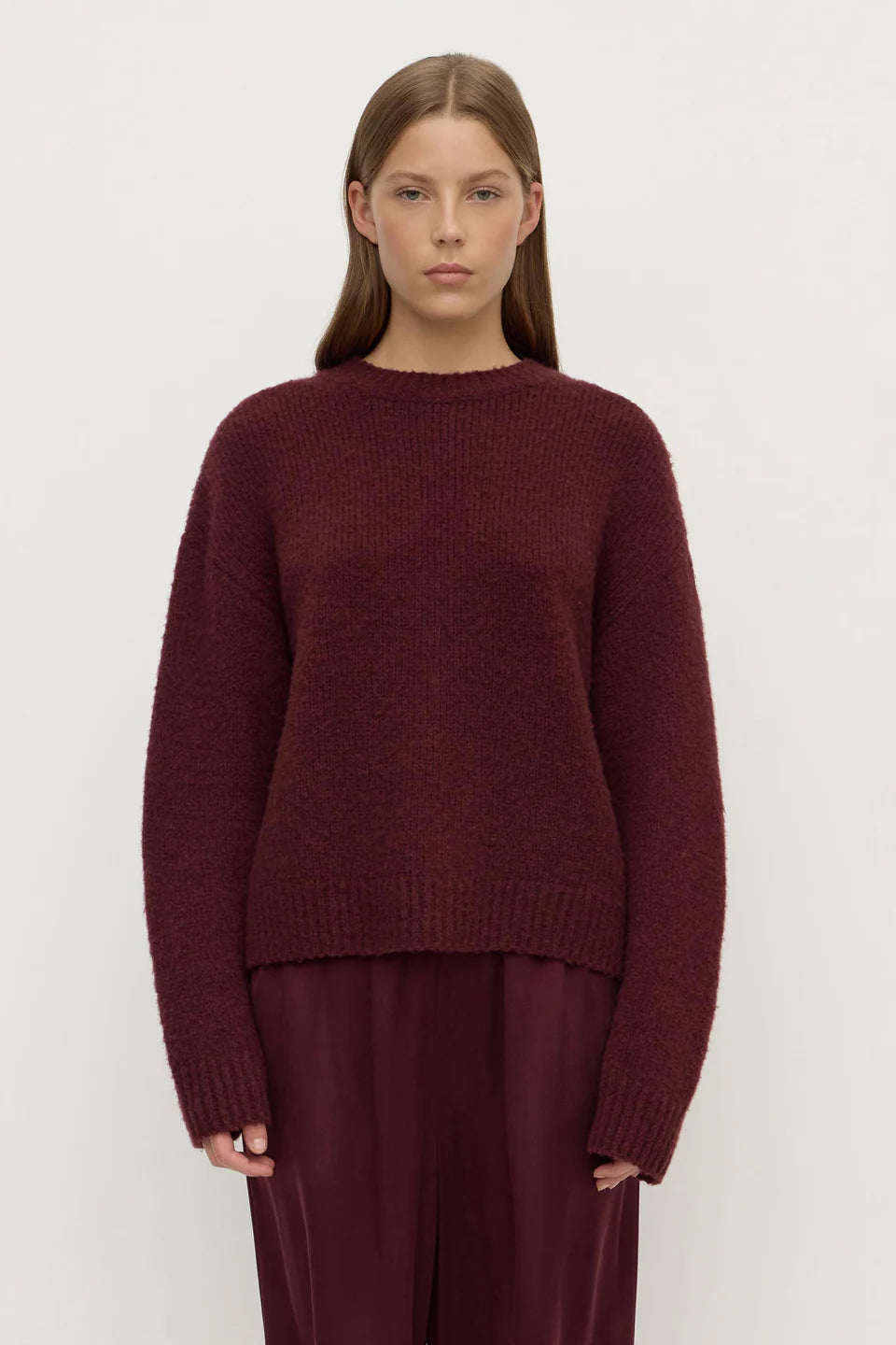 ASSEMBLY LABEL Ariel Knit | Merlot