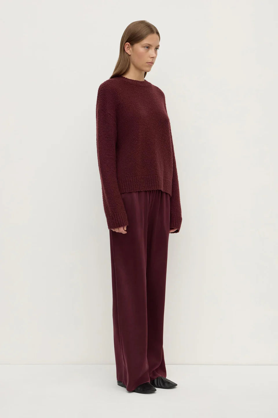 ASSEMBLY LABEL Ariel Knit | Merlot