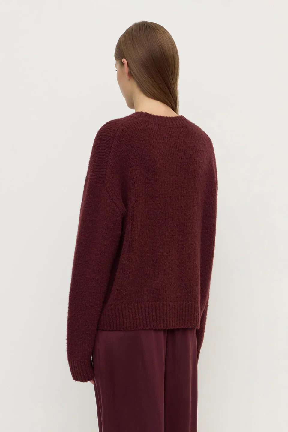 ASSEMBLY LABEL Ariel Knit | Merlot