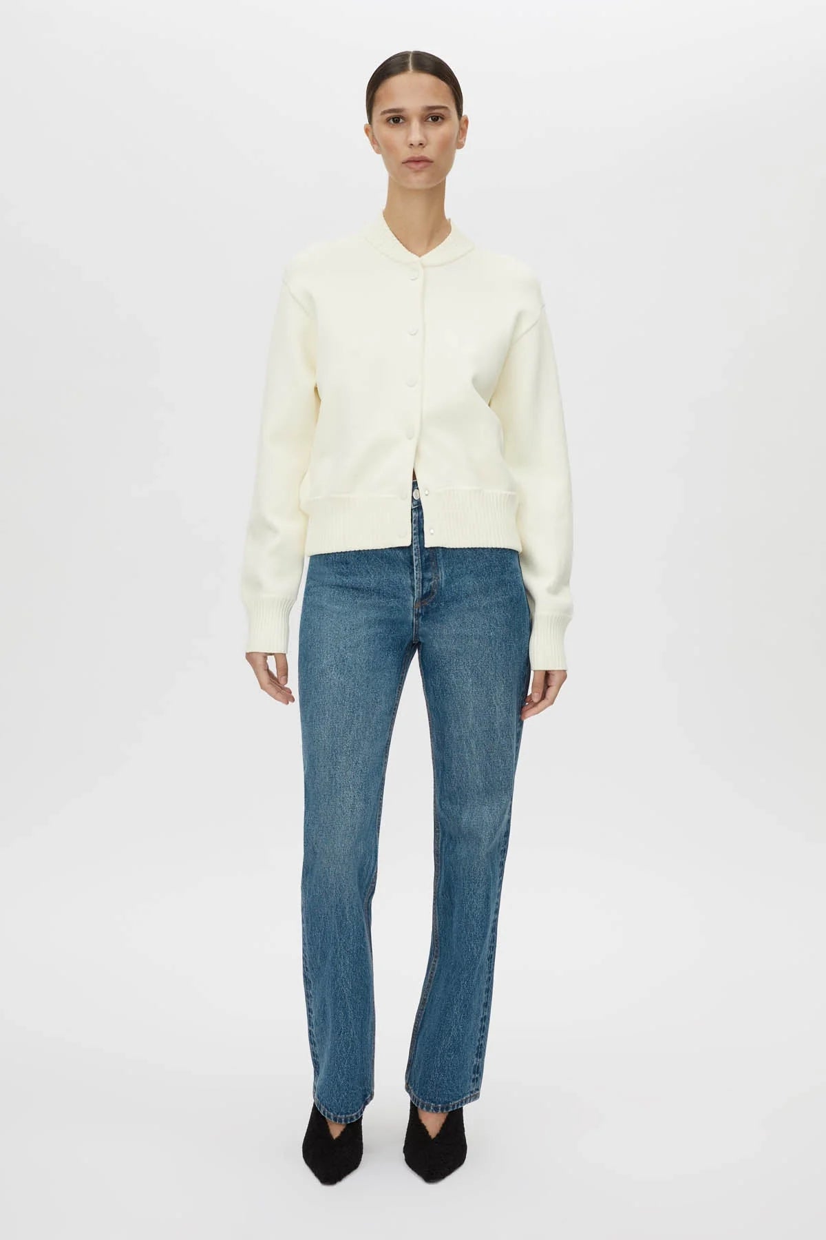 CAMILLA AND MARC Amedeo Knit Jacket | Cream