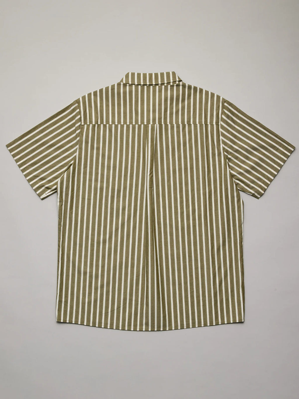 J.A.F Ballast SS Shirt | Khaki Stripe