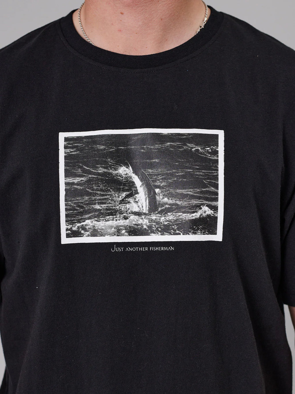 J.A.F Billfish Sea Tee | Black