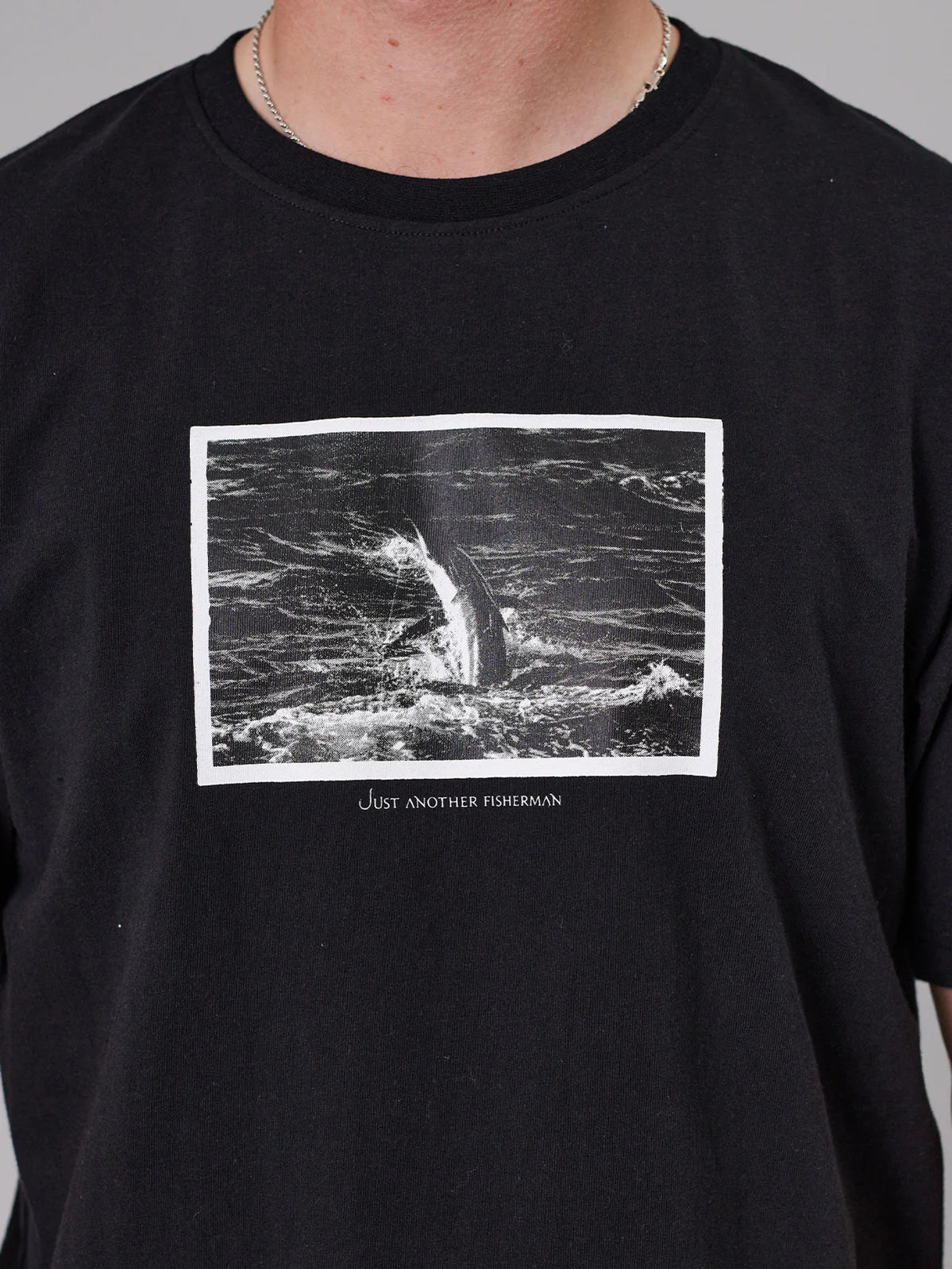 J.A.F Billfish Sea Tee | Black