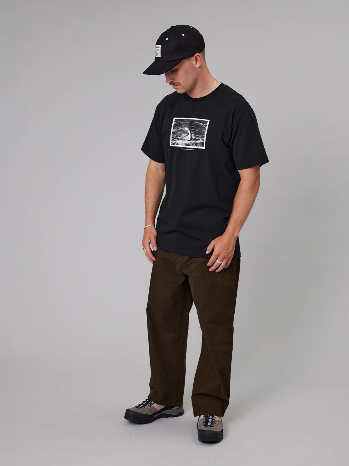 J.A.F Billfish Sea Tee | Black