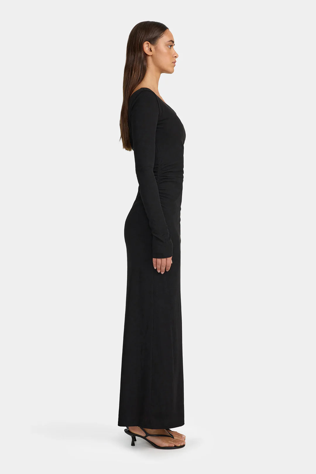 OWNLEY Blakely Jersey Dress | Black