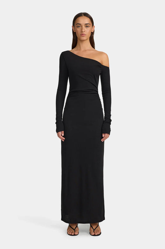 OWNLEY Blakely Jersey Dress | Black