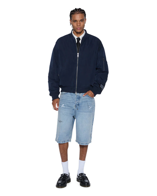 KSUBI Intruder Bomber Jacket | Navy