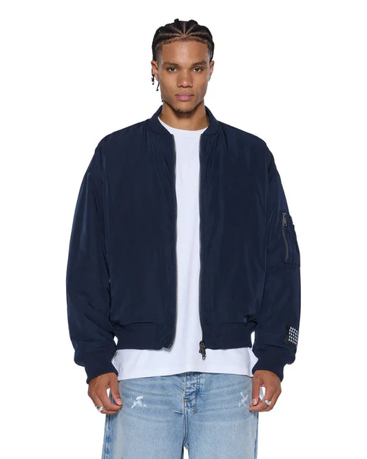 KSUBI Intruder Bomber Jacket | Navy