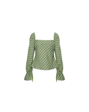 Load image into Gallery viewer, Bon Gingham Top - Apple Gingham
