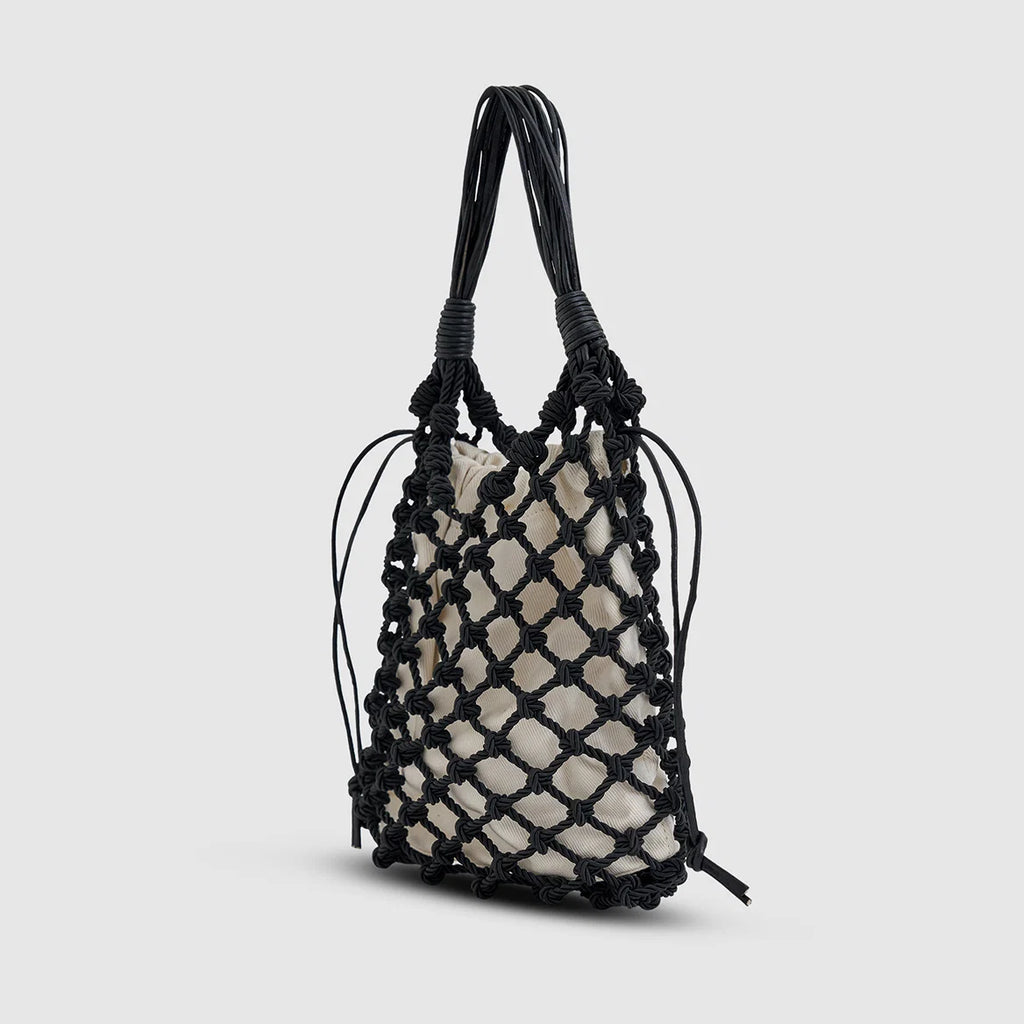 BRIE LEON Capri Slouch Mini Bag | Black